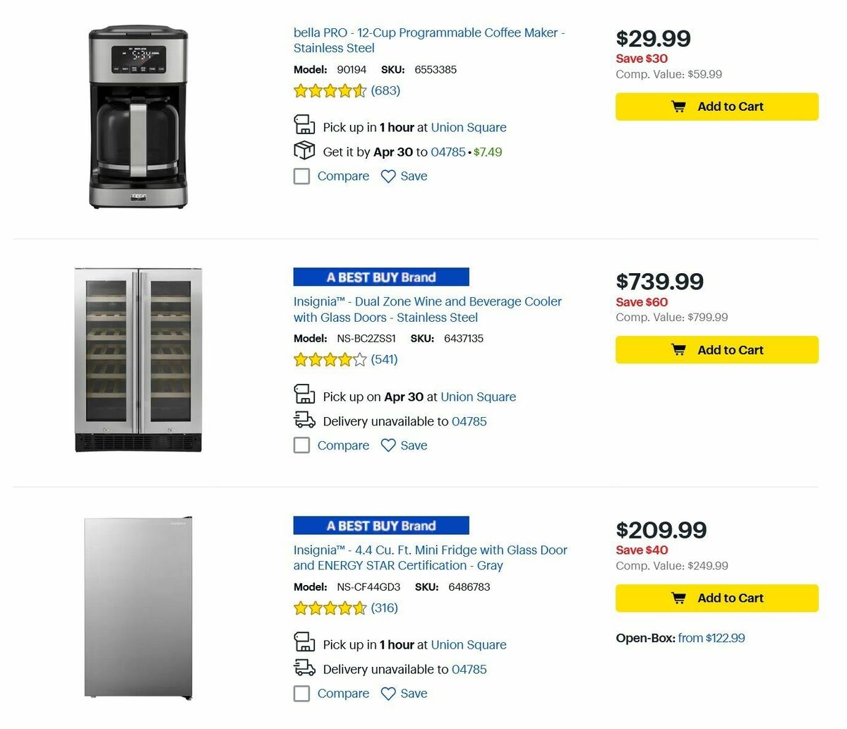 Best Buy Weekly Ad from April 25