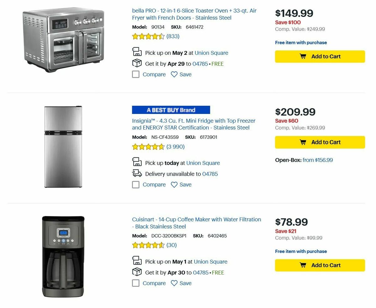 Best Buy Weekly Ad from April 25