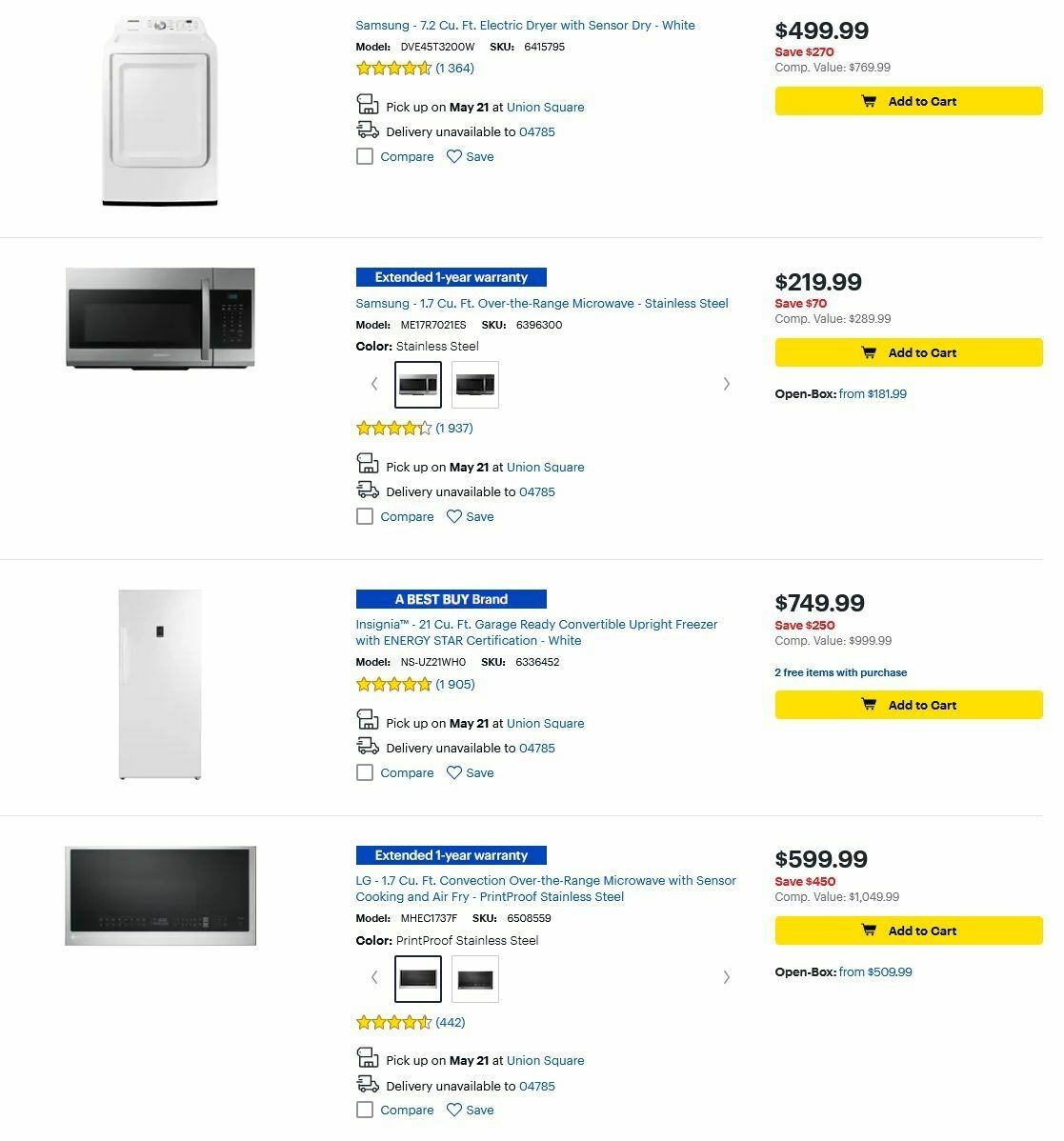 Best Buy Weekly Ad from May 16