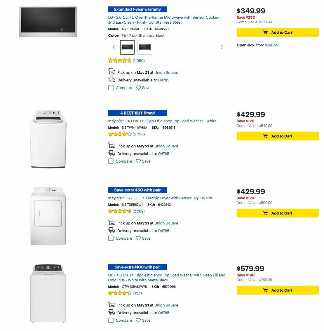 Best Buy Weekly Ad from May 16