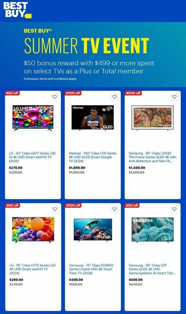 Best Buy Weekly Ad from June 6