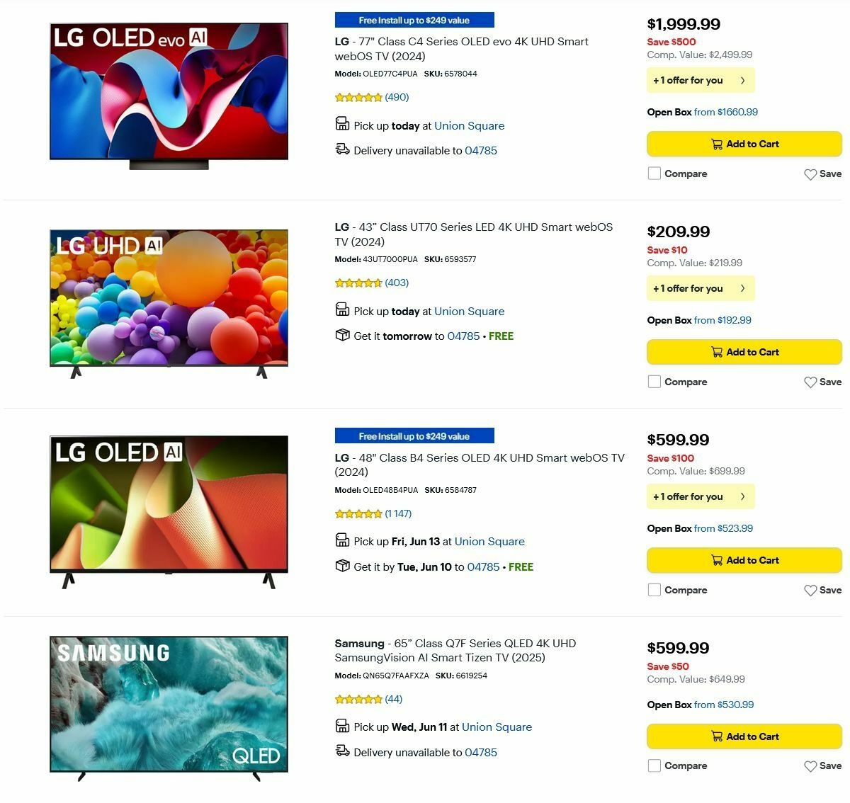 Best Buy Weekly Ad from June 6