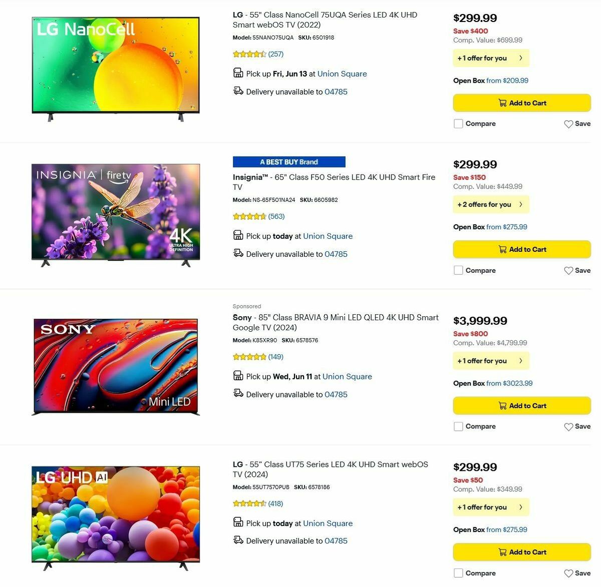 Best Buy Weekly Ad from June 6