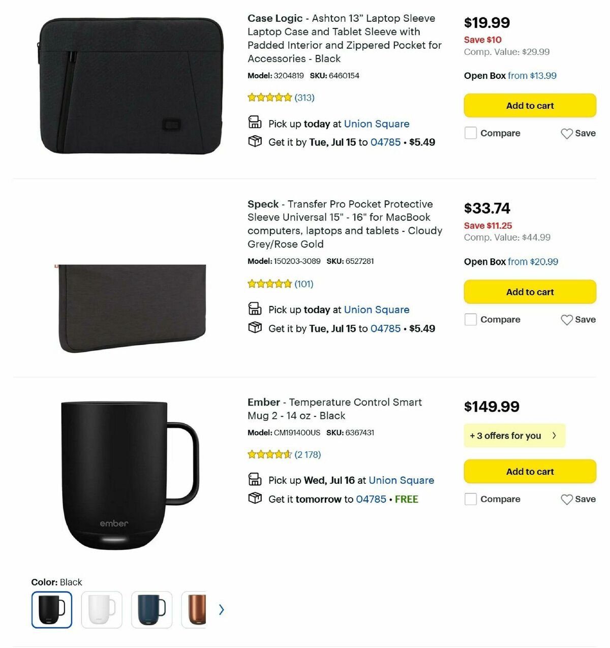 Best Buy Weekly Ad from July 10