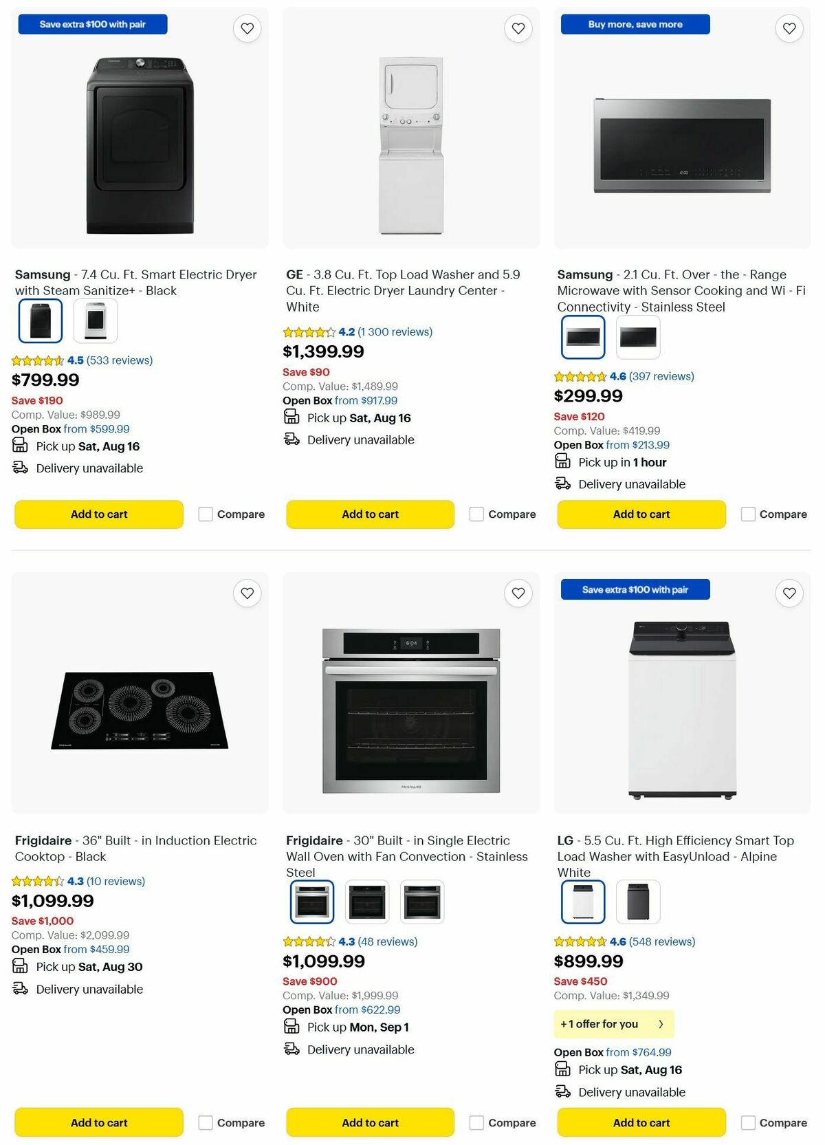 Best Buy Weekly Ad from August 11