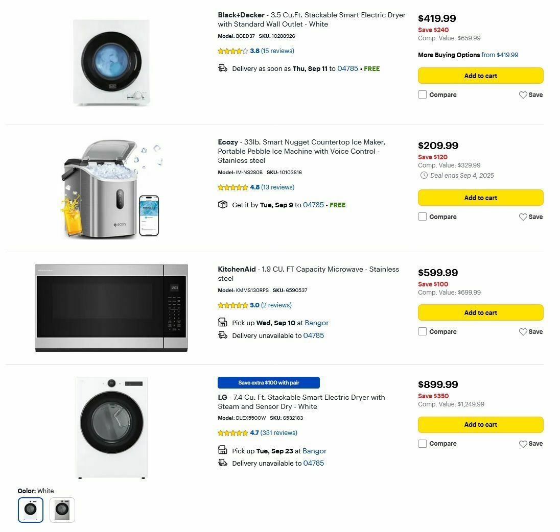 Best Buy Weekly Ad from September 2