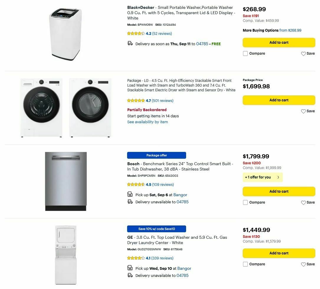 Best Buy Weekly Ad from September 2