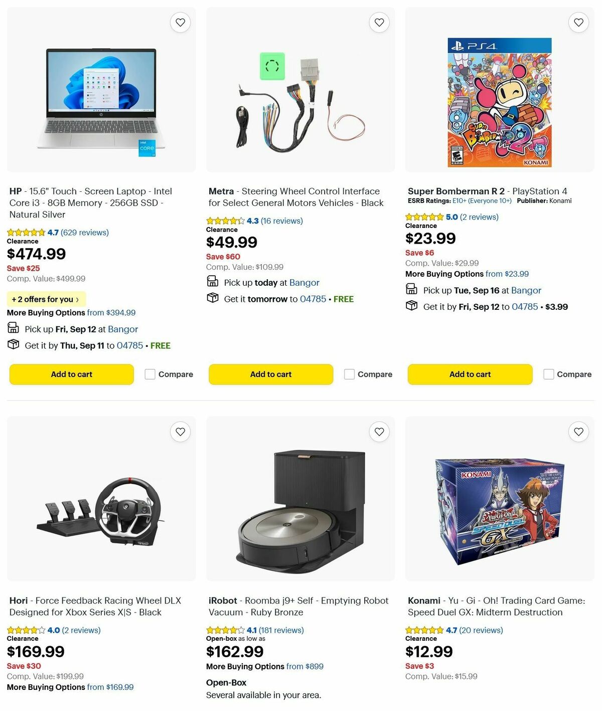 Best Buy Weekly Ad from September 9