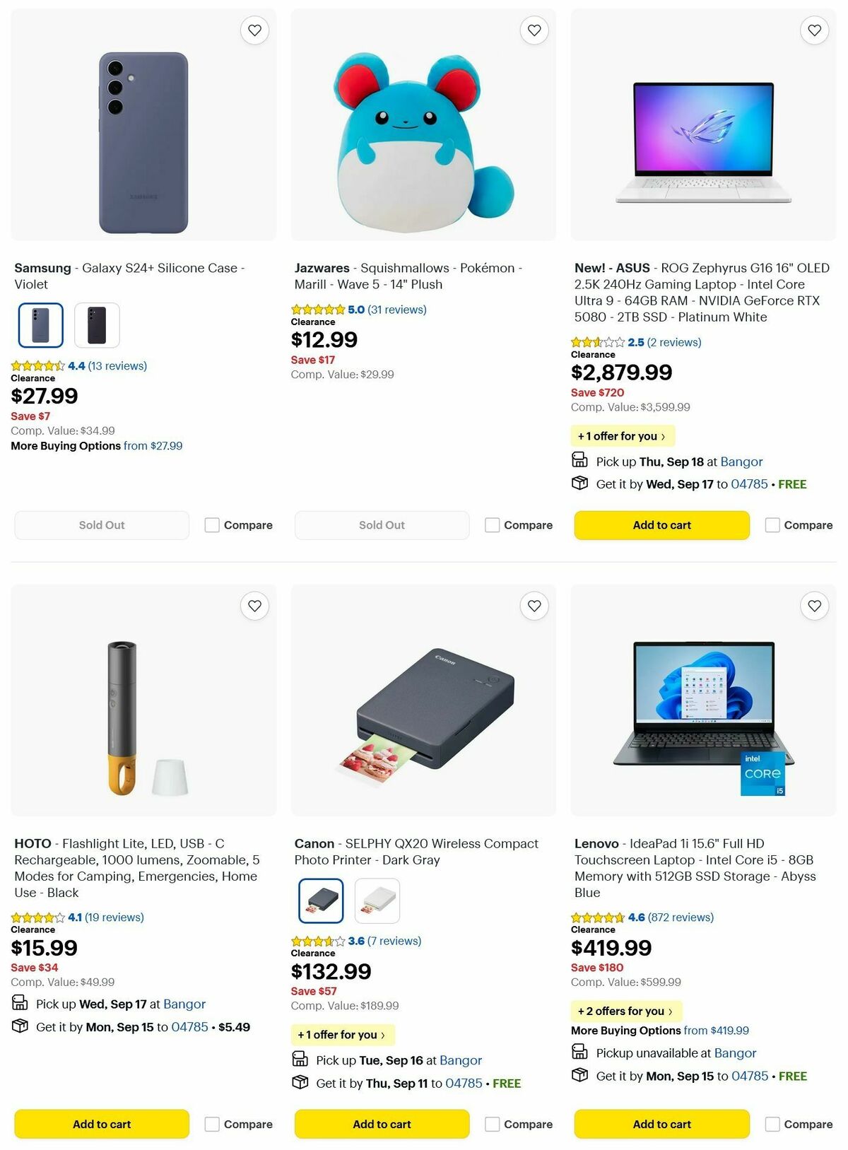 Best Buy Weekly Ad from September 9