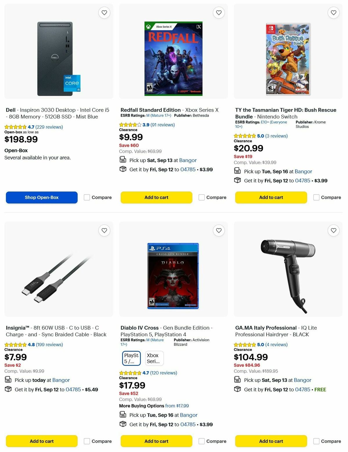 Best Buy Weekly Ad from September 9