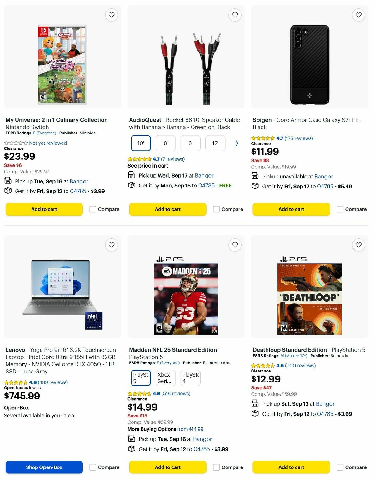 Best Buy Weekly Ad from September 9