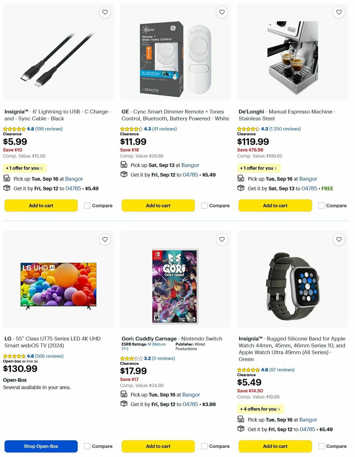 Best Buy Weekly Ad from September 9