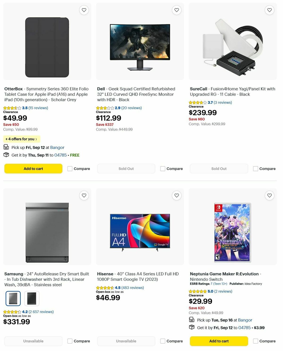 Best Buy Weekly Ad from September 9