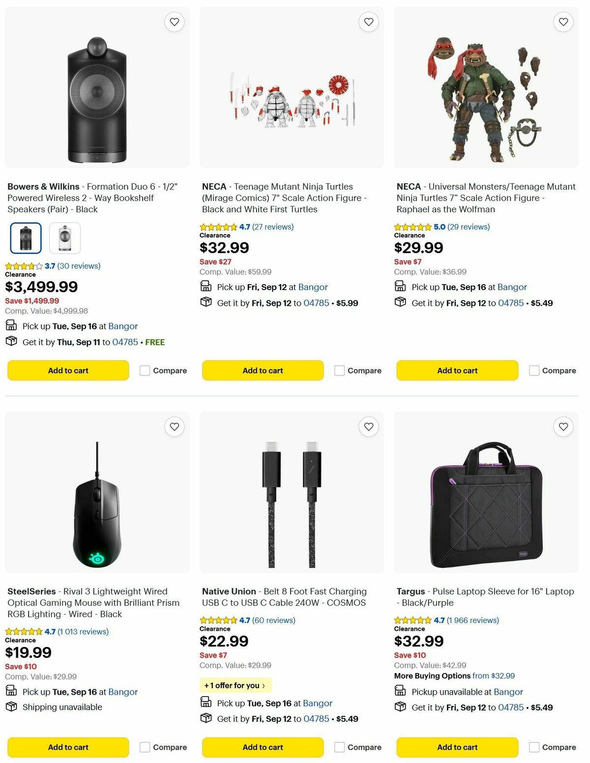 Best Buy Weekly Ad from September 9