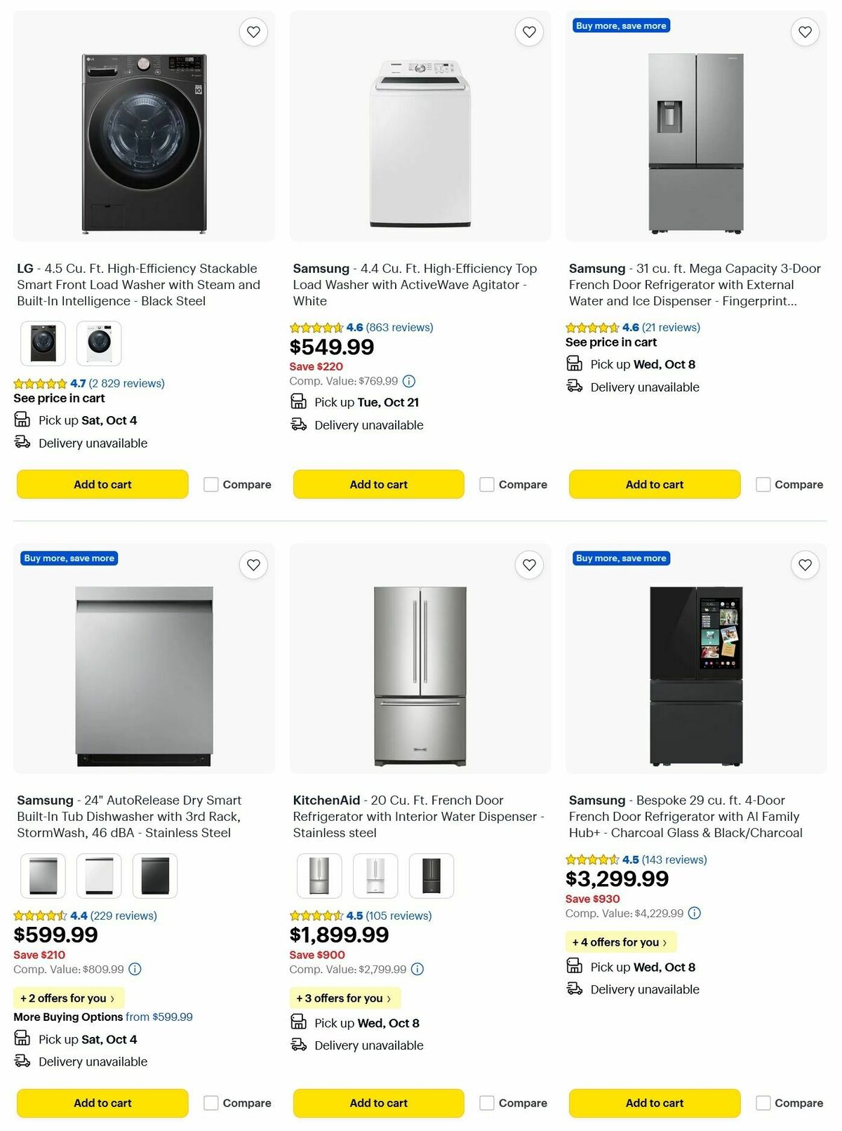 Best Buy Weekly Ad from September 29