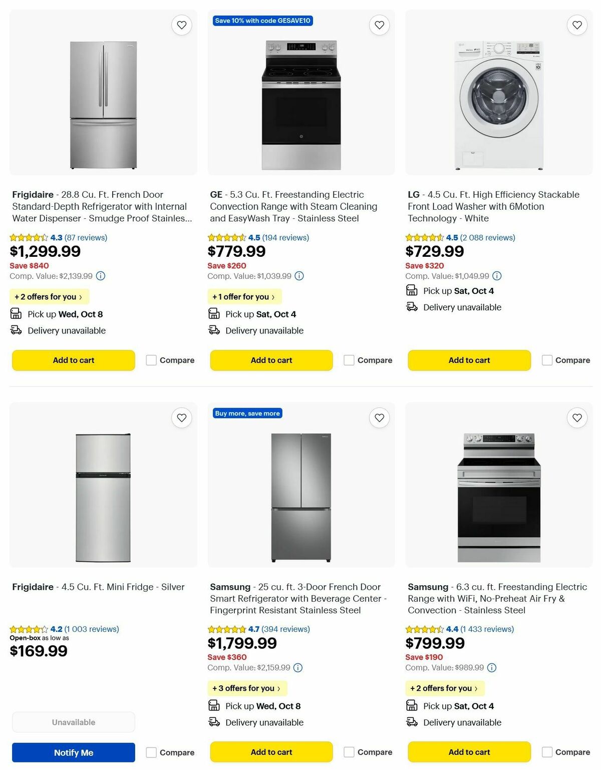 Best Buy Weekly Ad from September 29