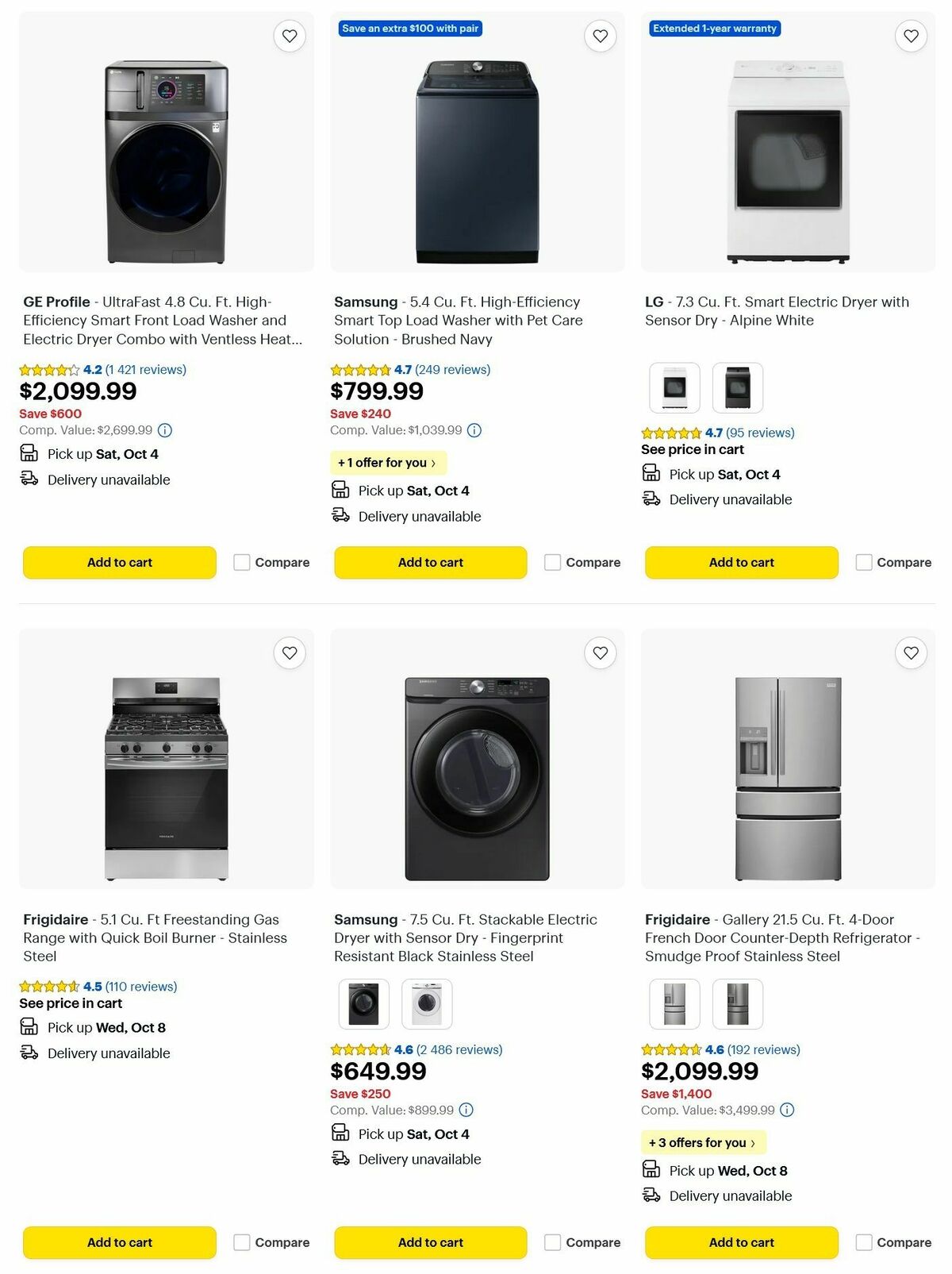 Best Buy Weekly Ad from September 29