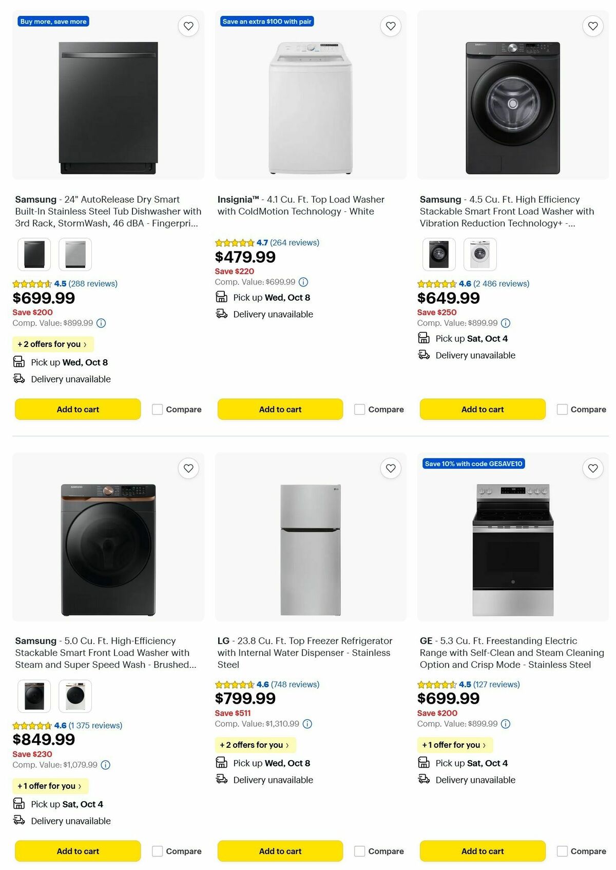 Best Buy Weekly Ad from September 29