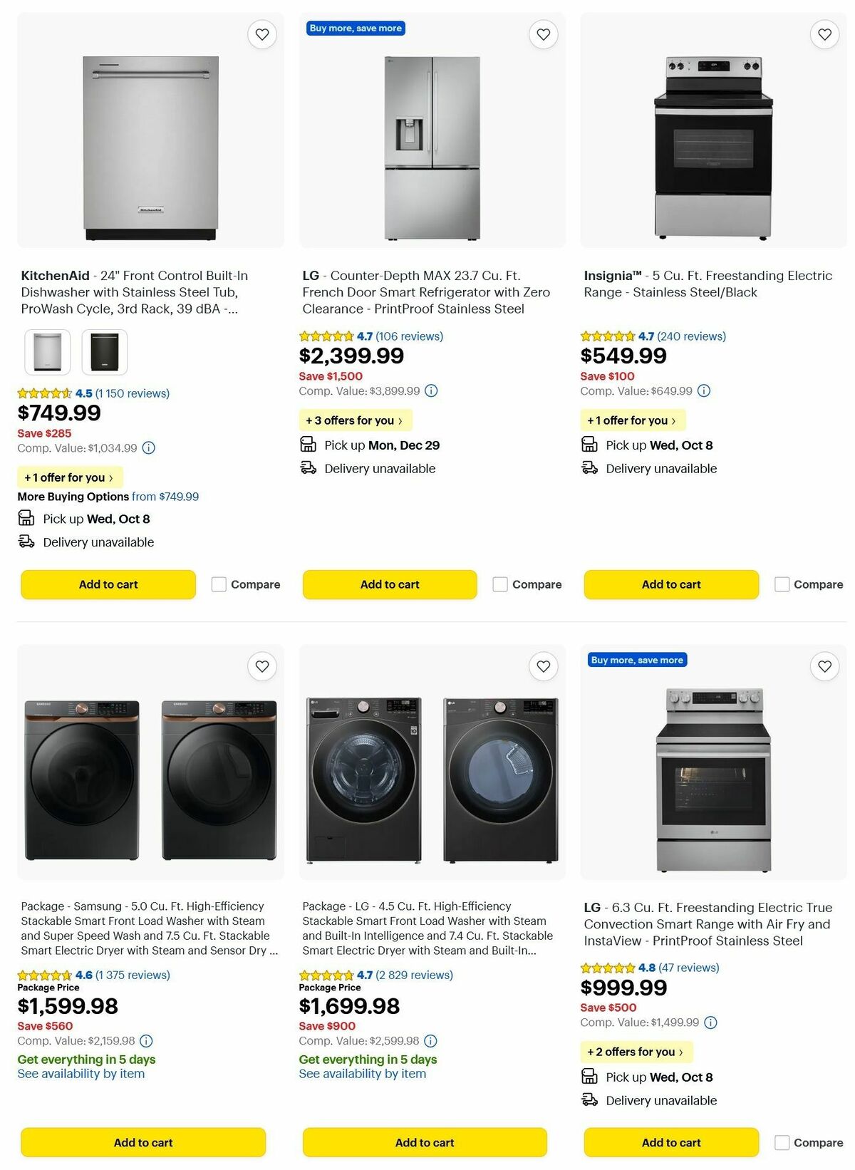 Best Buy Weekly Ad from September 29