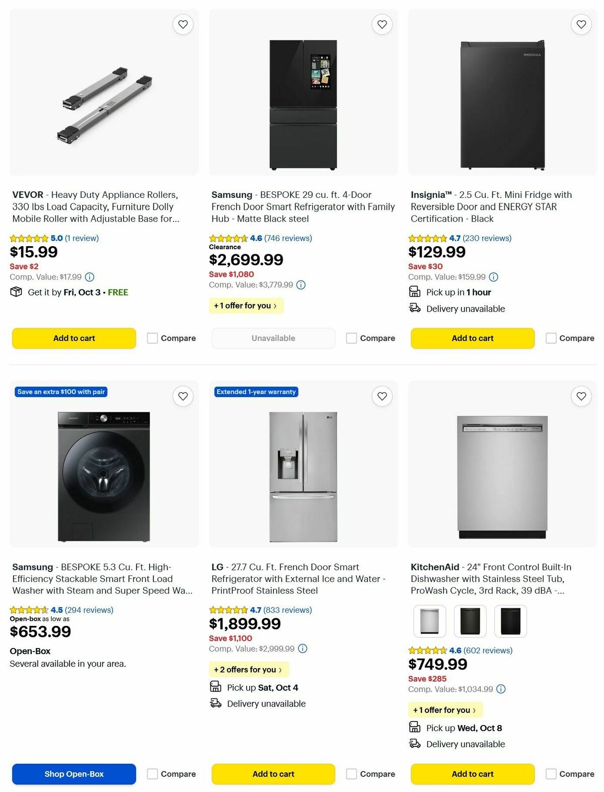 Best Buy Weekly Ad from September 29