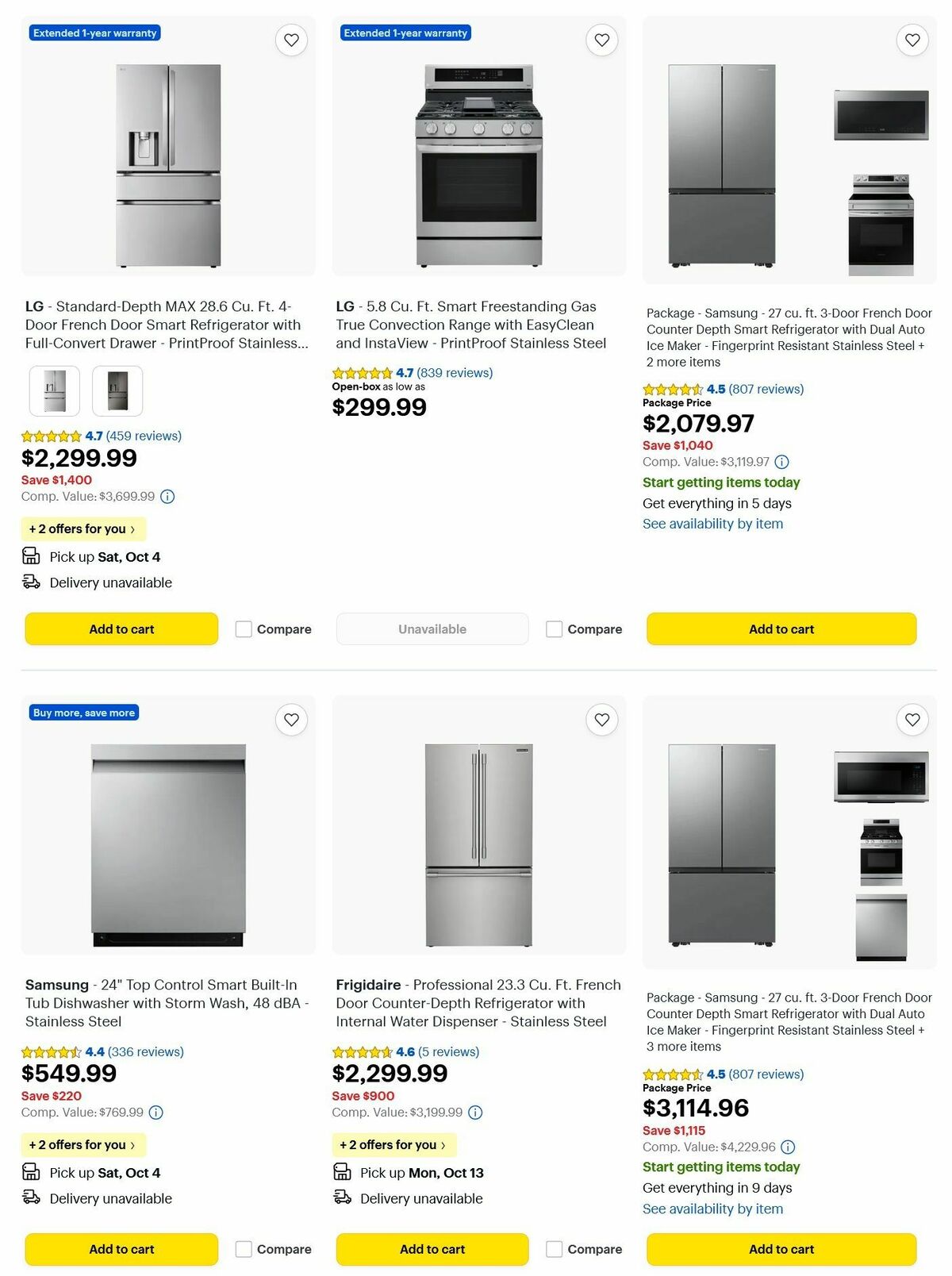 Best Buy Weekly Ad from September 29