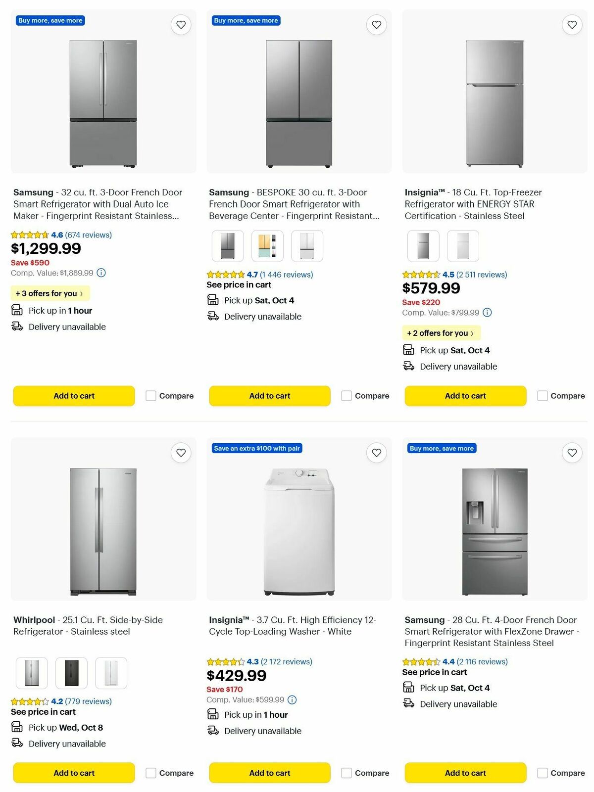 Best Buy Weekly Ad from September 29