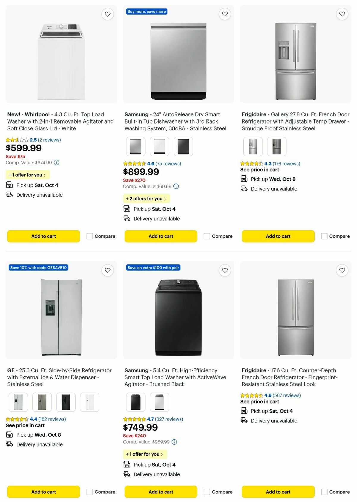 Best Buy Weekly Ad from September 29