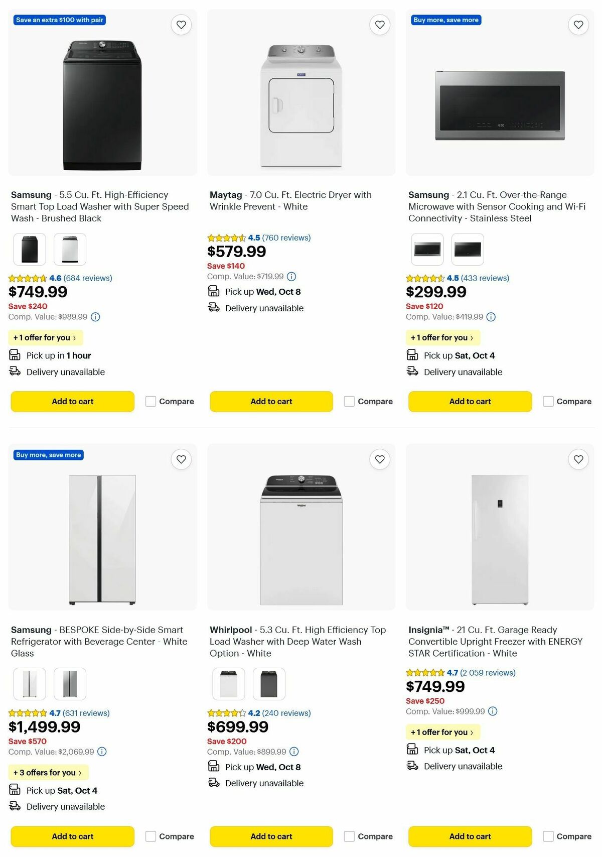 Best Buy Weekly Ad from September 29