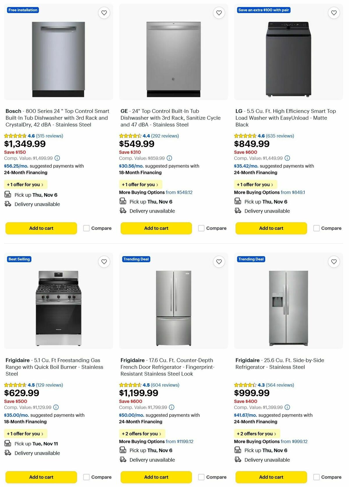 Best Buy Weekly Ad from November 2