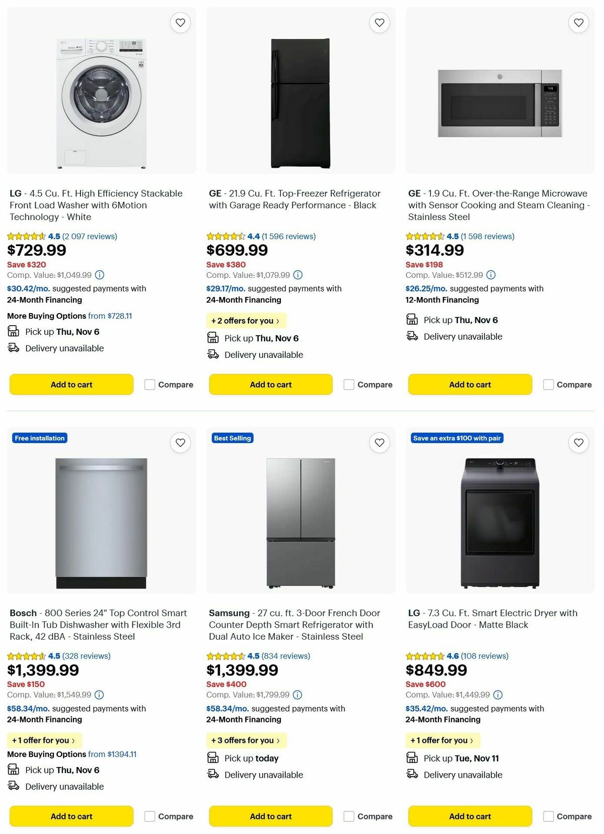 Best Buy Weekly Ad from November 2