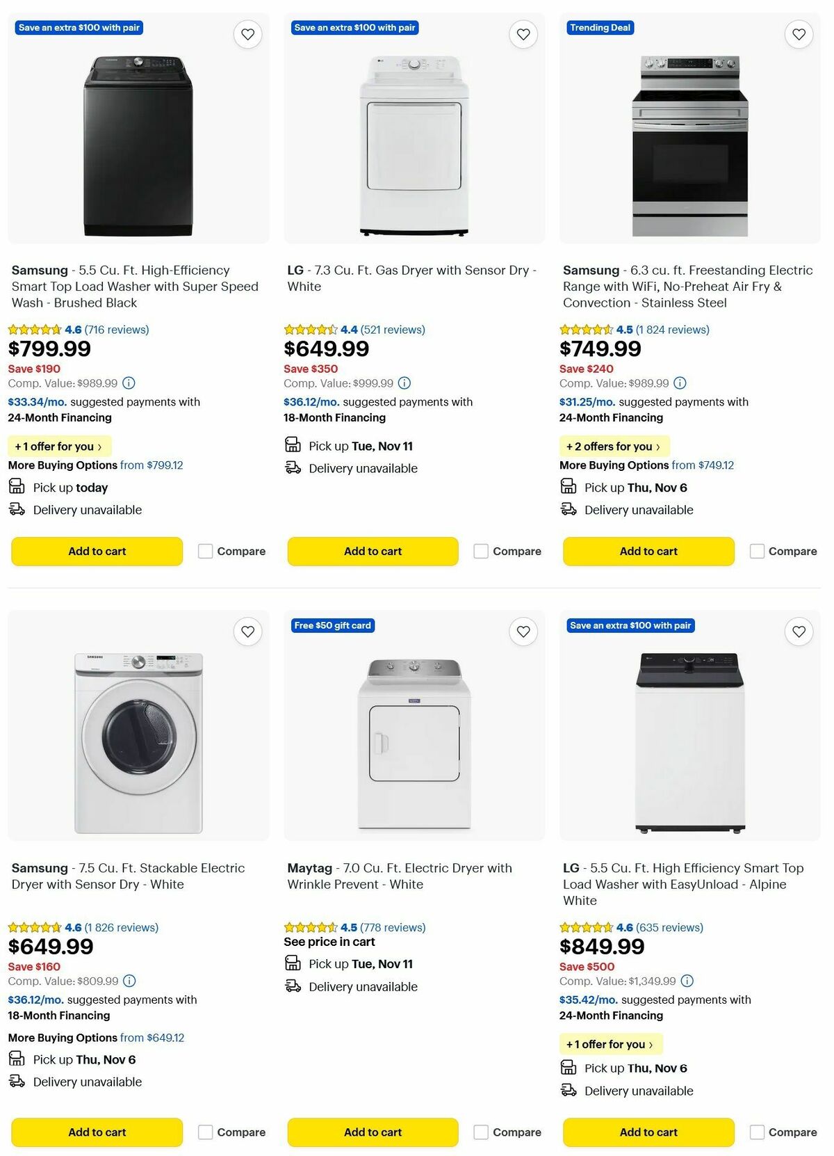 Best Buy Weekly Ad from November 2