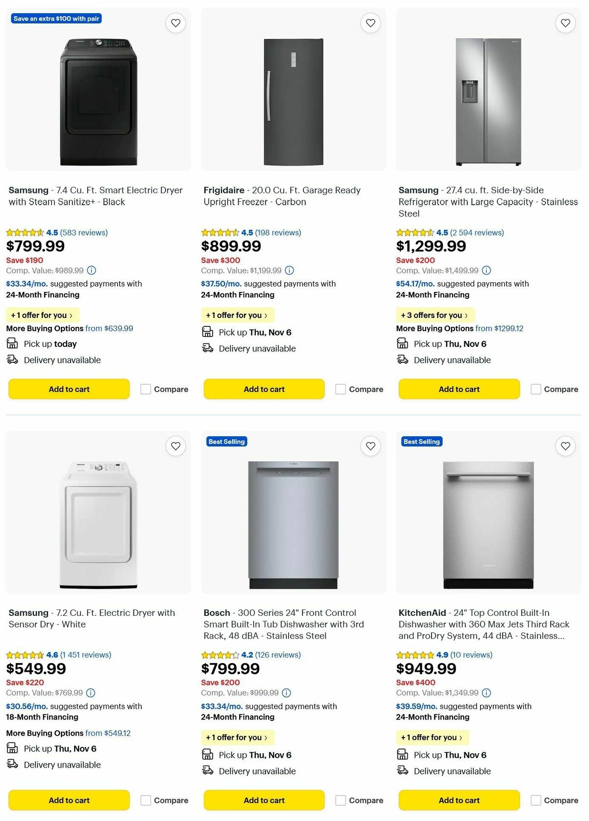 Best Buy Weekly Ad from November 2