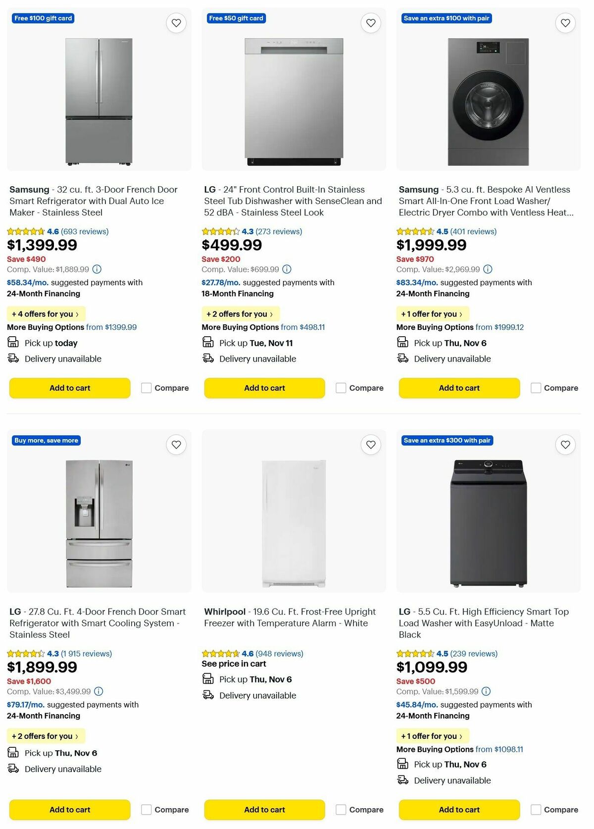 Best Buy Weekly Ad from November 2