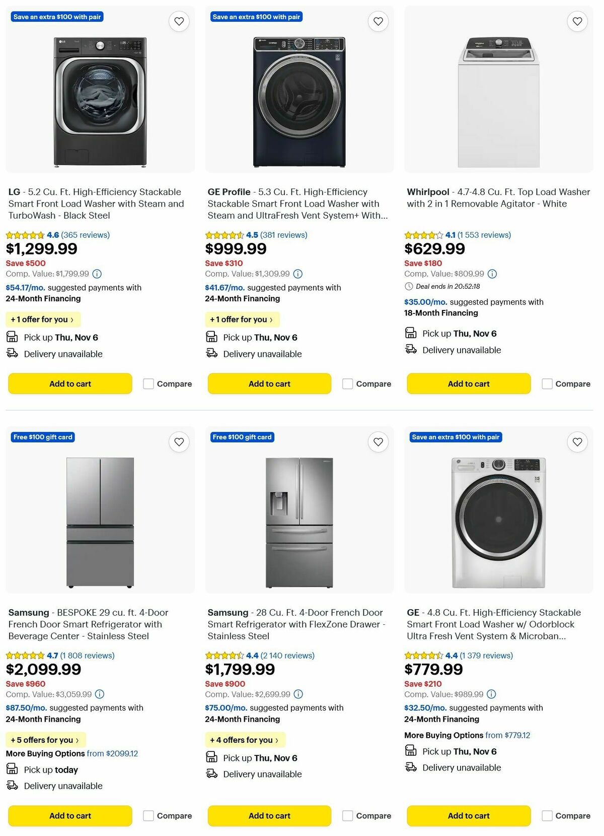 Best Buy Weekly Ad from November 2