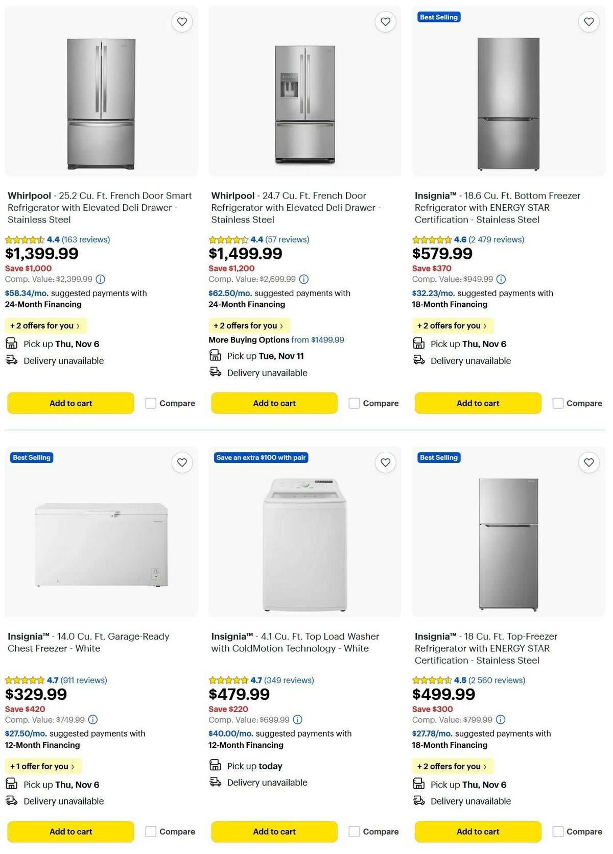 Best Buy Weekly Ad from November 2