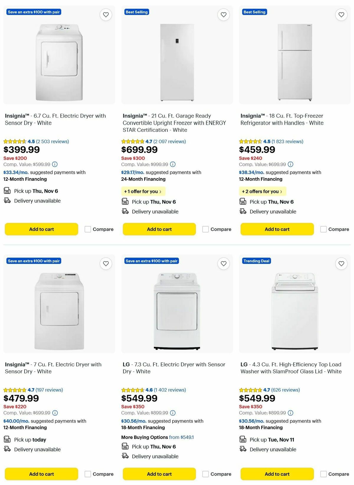 Best Buy Weekly Ad from November 2