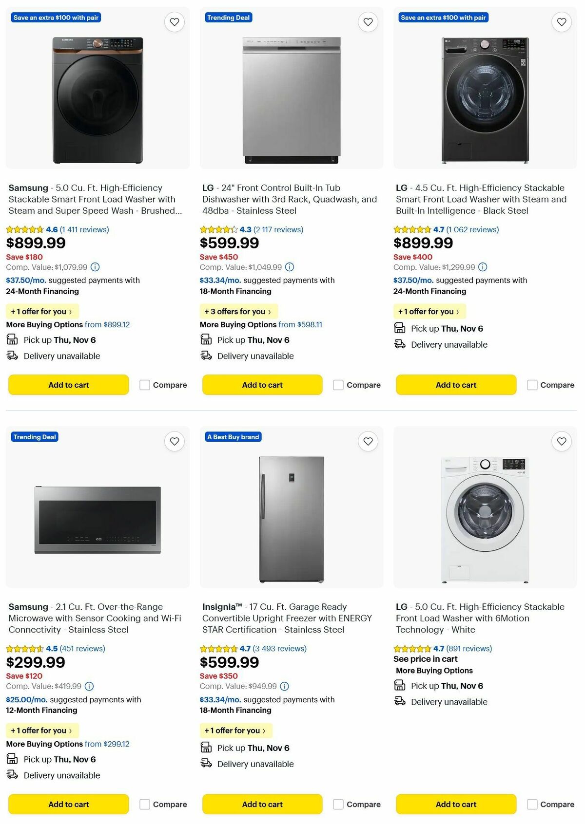 Best Buy Weekly Ad from November 2