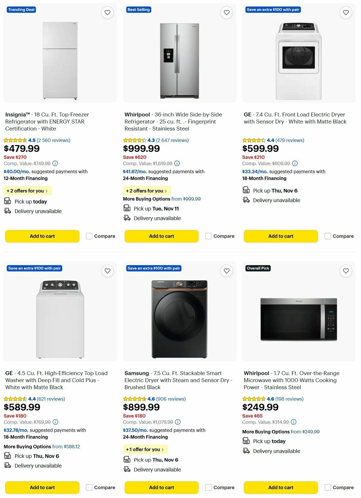 Best Buy Weekly Ad from November 2