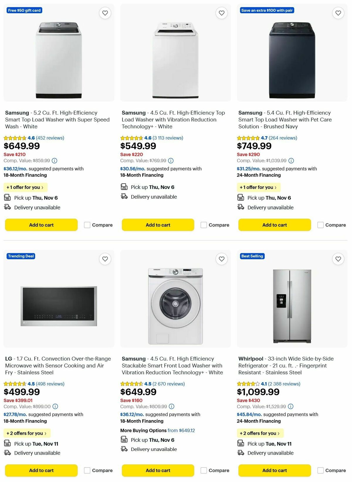 Best Buy Weekly Ad from November 2