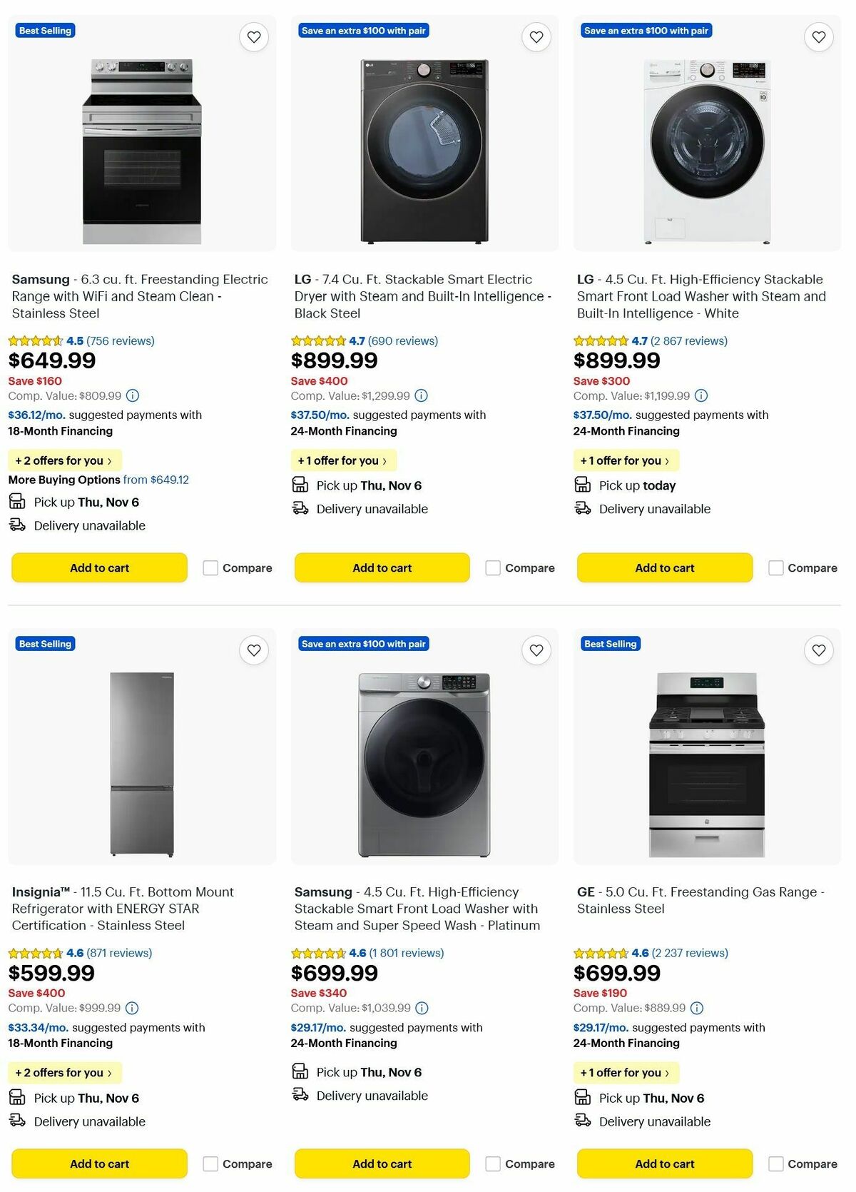 Best Buy Weekly Ad from November 2