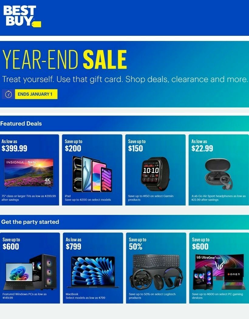 Best Buy Weekly Ad from December 26