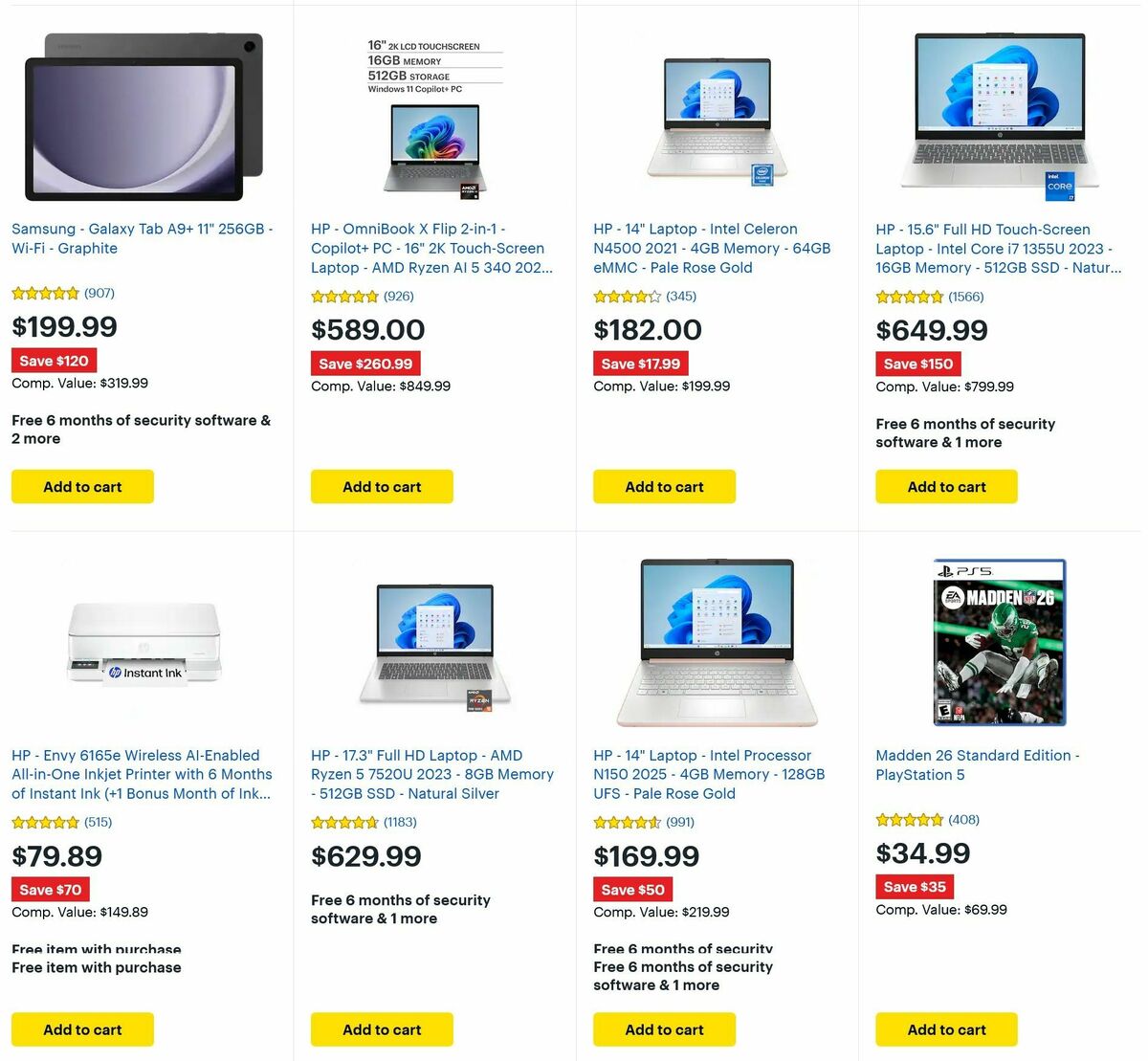 Best Buy Weekly Ad from December 26