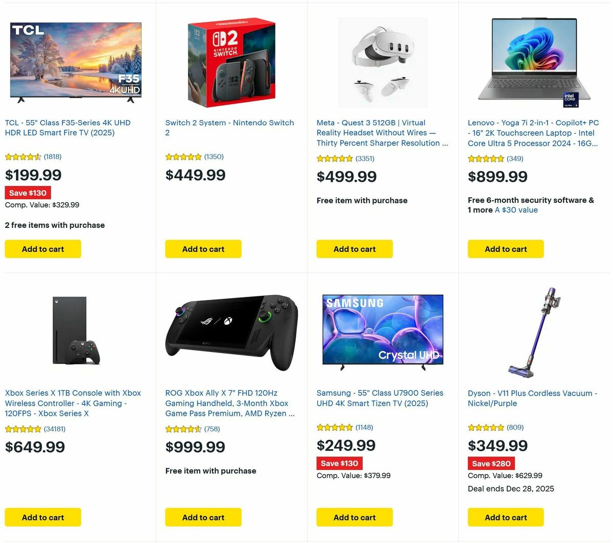Best Buy Weekly Ad from December 26