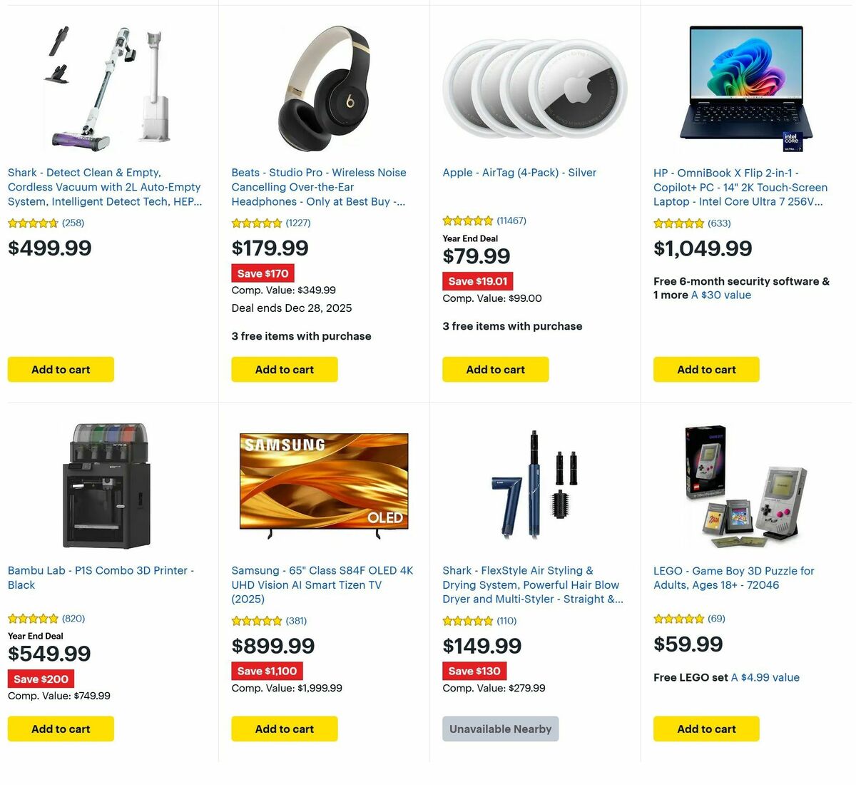 Best Buy Weekly Ad from December 26