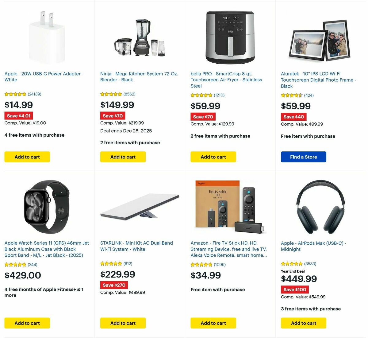 Best Buy Weekly Ad from December 26