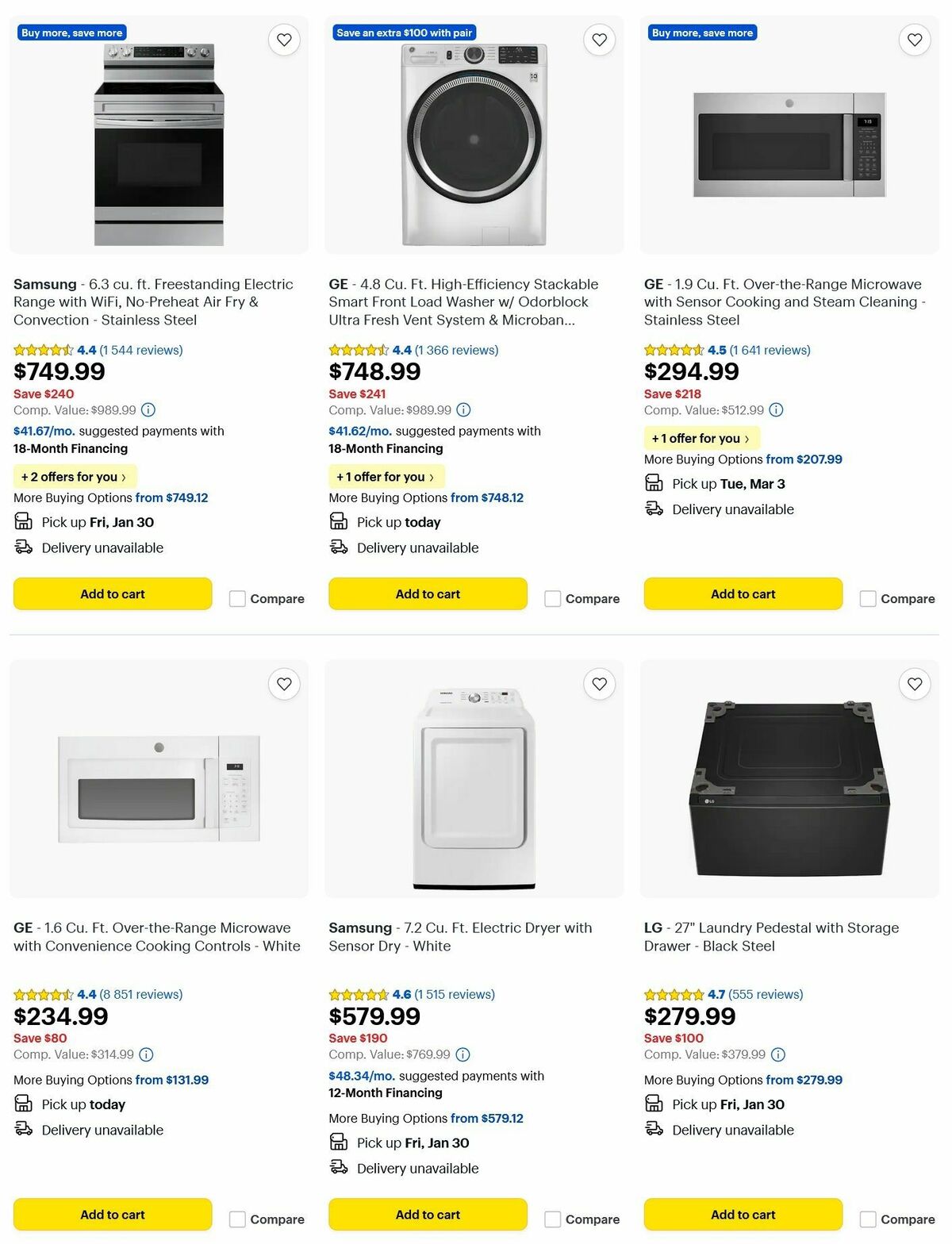 Best Buy Weekly Ad from January 23