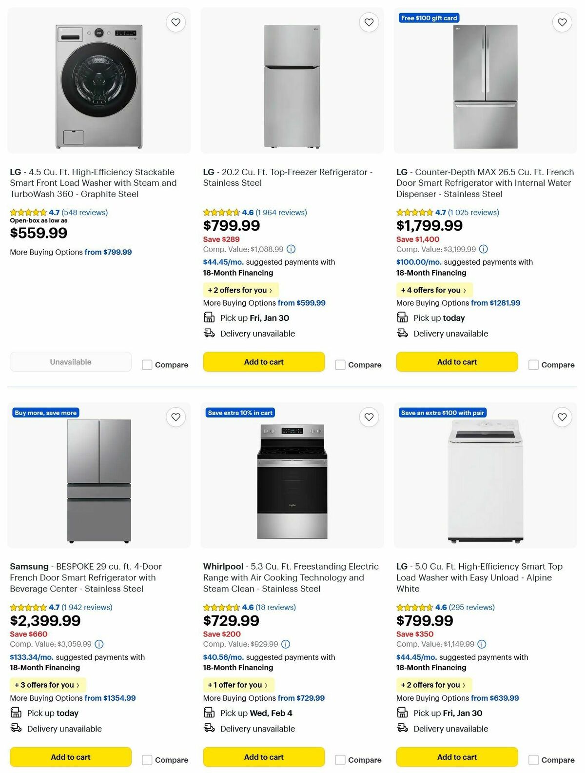 Best Buy Weekly Ad from January 23