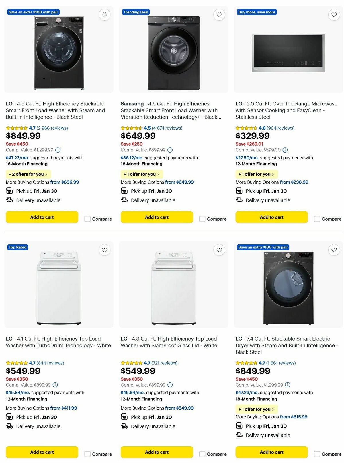 Best Buy Weekly Ad from January 23