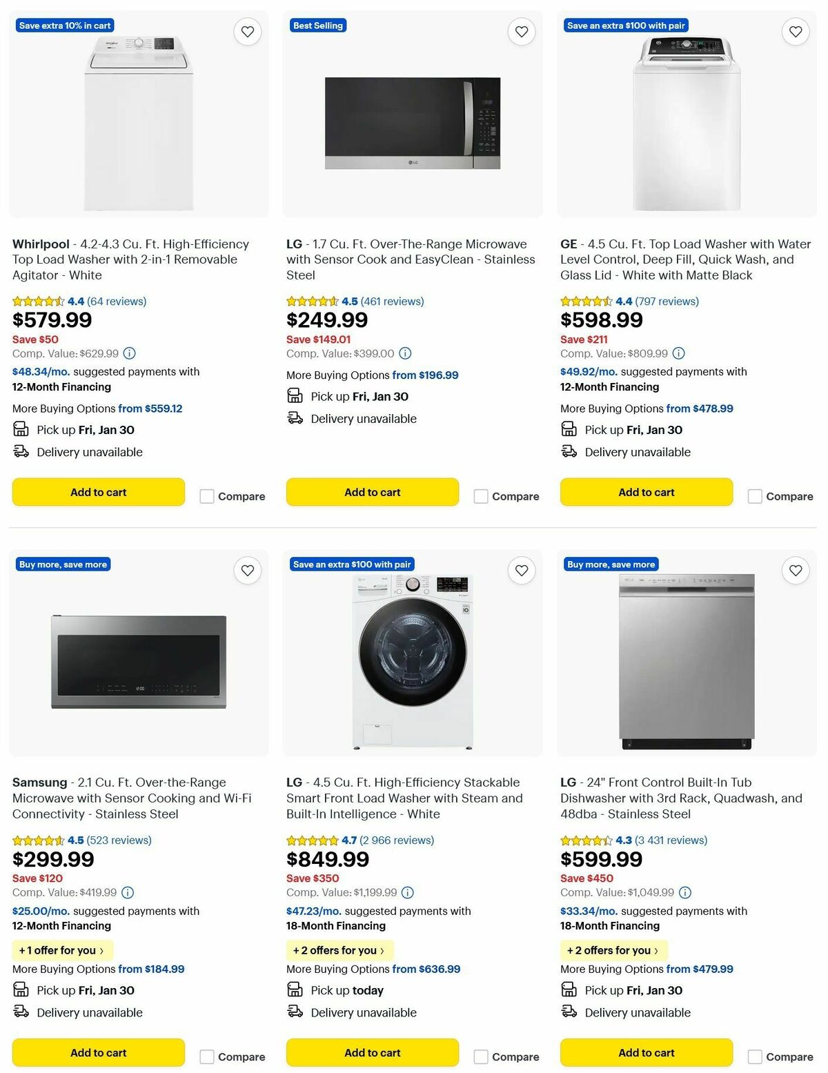 Best Buy Weekly Ad from January 23