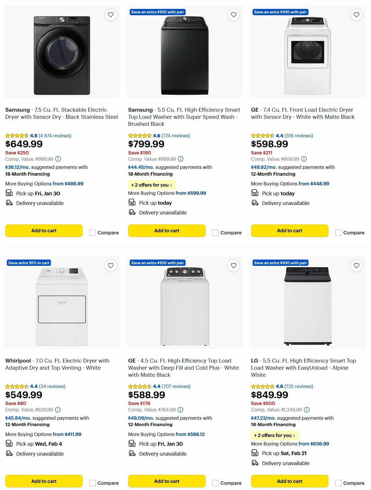 Best Buy Weekly Ad from January 23